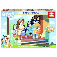 CAJA PUZZLE MADERA BLUEY 100 PIEZAS  EDUCA BORRAS 19967 EDUCA 19967 (Espera 4 dias)